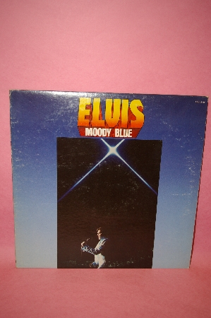 1977 "Elvis Moody Blue" Blue Vinyl Record