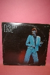 1974 "David Bowie" "David Live" 2 Album Set