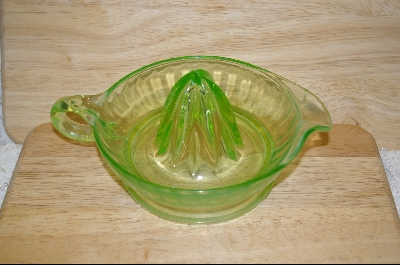 +MBA #4769  "Large Green Glass Reamer #4769
