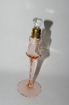 +MBA #55-242  Vintage Delicate Pink Glass Perfume Bottle