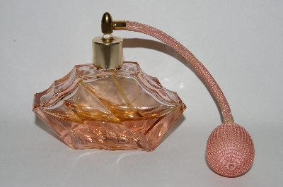 +MBA #55-198  Vintage Made In Austria Pink Glass Atomizer