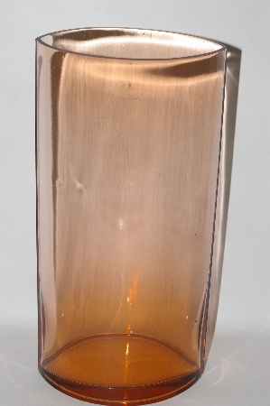 +MBA #57-339  Large Vintage Pink Glass Vase