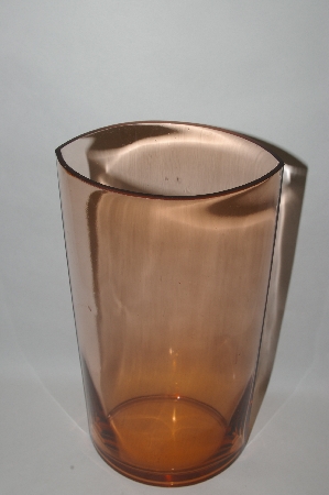 +MBA #57-339  Large Vintage Pink Glass Vase