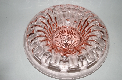 +MBA #59-130  Vintage Large Pink Depression Glass Console Bowl
