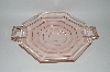 + MBA #60-281  Vintage Pink Glass "Tearoom" Platter