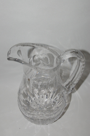 +MBA #61-166  1990's  Beautiful & Fancy Clear Crystal Pitcher