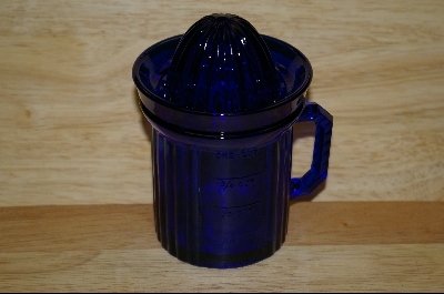 +Reproduction Cobalt Blue Cup W/ Reamer Top #4786