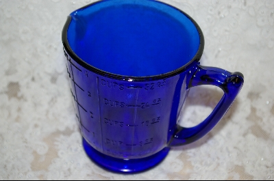 +MBA  "Reproduction Colbalt Blue 4 Cup Pitcher #5025