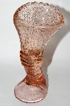 +MBA #62-233  Vintage Pink Glass "Hand Bud Vase"