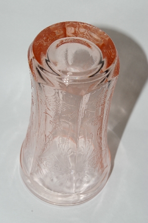 + MBA #63-214  Set Of 5 Vintage Pink Depression Glass Large Tumbler