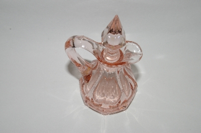 +MBA #63-165  Vintage Pink Depression Glass US Glass Small "Cruet"