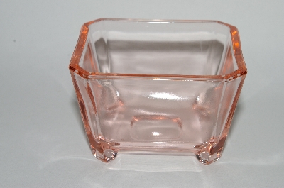 + MBA #64-131  Vintage Pink Depression Glass "Sugar Packet" Holder