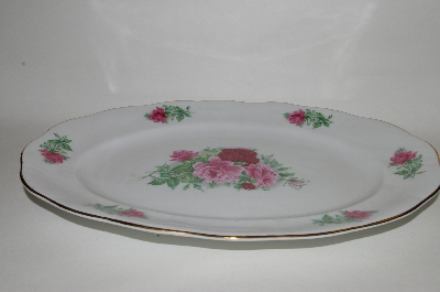 +Baum Brothers "Maria Pattern" Oval Serving Platter