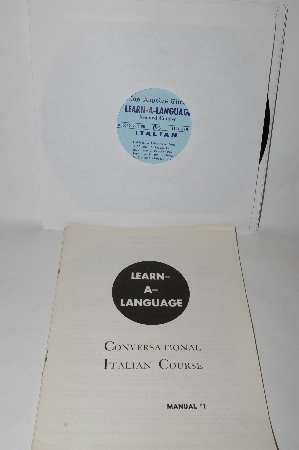 1956  Italian "Learn-A-Language" 4 Album Set