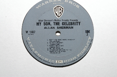 1963 Alan Sherman "My Son The Celebrity" Album