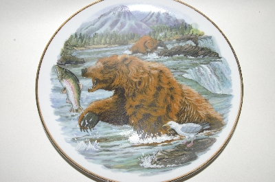 +MBA #69-206  " Feeding Grizzly Bear Plate