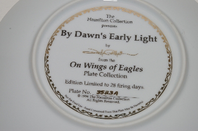 +MBA #68-040  1994 John Pitcher "By Dawn's Early Light" On The Wings Of Eagles Plate Series