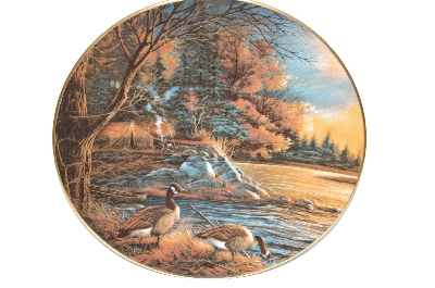 +MBA #68-013  1988 Terry Redlin "Afternoon Glow" Collectors Plate