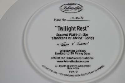 + MBA #68-050   2000 Trevor V. Swanson "Twilight Rest" Collectors Plate