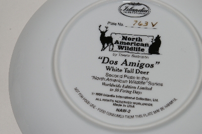 + MBA #69-145   1998 Trevor V. Swanson "Dos Amigos" White Tail Deer Collectors Plate