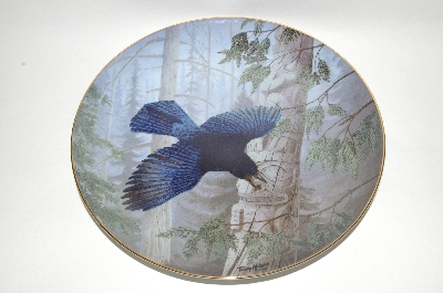 +MBA #69-095  " 1989 Terry McLean "Herald Of The Woods" Collectors Bird Plate
