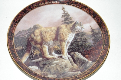 + MBA #69-083  1997 Trevor Swanson "Dangers Approach" Collectors Plate