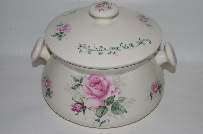 +MBA #70-7951   Pink Clairemont French Country Tureen/Casserole Dish With Lid