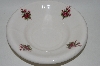 +MBA #69-154  Athena White Ceramic Vanity Bowl With Rose's