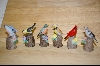 +   Collectible Set Of 6 Enesco Bird Thimbles