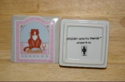+Spooky & His Friends Porcelain Cat Box