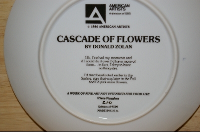 +MBA #223  "Cascade Of Flowers" 1986  Edition pof 9500