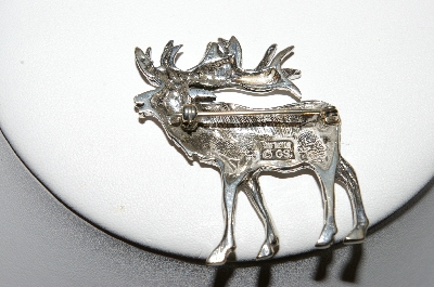 +MBA #84-169   Sterling "Elk" Pin