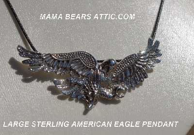+MBA #84-105  Sterling "American Eagle" Pendant