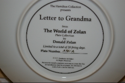 +MBA #5617  "Donald Zolan   The World Of Zolan "Letter to Grandma" 1993