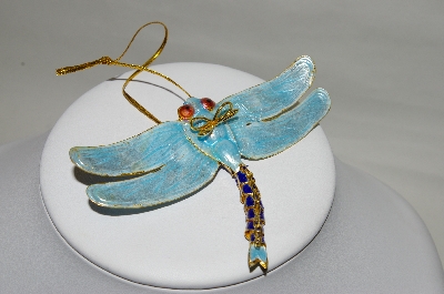 +MBA #87-242   "Blue Dragonfly Ornament