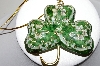 +MBA #87-240  "Beautiful Green Clover Ornament