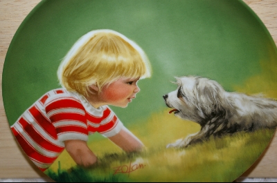 +MBA #6644A  "Children and Pets "Making Friends" 1985