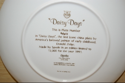 +MBA #5683  "Donald Zolan  "Special Event Plate "Daisy Days" 1991