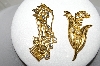 +MBA #88-371  "Set Of Two Gold Tone & Rhinestone Pins