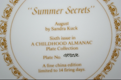 +MBA #0872 DL   "A Childhood Almanac Series "Summer Secrets"  1985