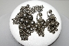 +MBA #99-036  "Celebrity Silvertone Grape Cluster Necklace & Earring Set"