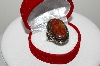 +MBA #99-003  "Vintage Sterling Gemstone Ring"