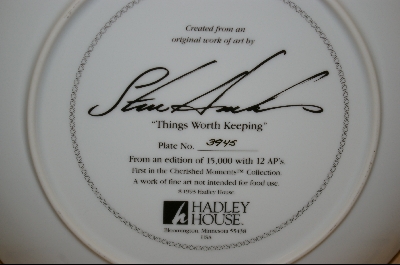 +  MBA #3945   "Artist Steve Hanks "THINGS WORTH KEEPING" 1993