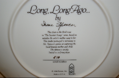 +  Artist Irene Spencer "Long,Long Ago" 1988