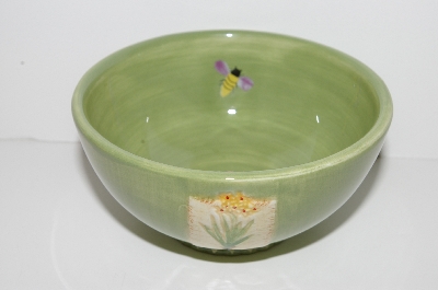 +MBA #E47-175   "Set Of 4 Ceramic Flower Bowls"