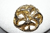 +MBA #91-166   "West Fancy Gold Tone Pin"