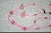 +MBA #6453  Pink Hand Carved Rose Quartz Bears