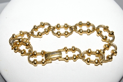 +MBA #E51-388   "Avon Goldrone Fancy Link Bracelet"