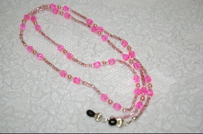 +MBA #6467  "Bright Pink Glass Beads"