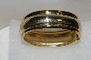 +MBA #E54-295    "Vintage Gold Plated Fancy Hinged Cuff Bracelet"